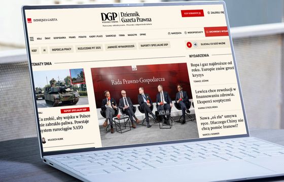"Dziennik Gazeta Prawna" na nowo w internecie
