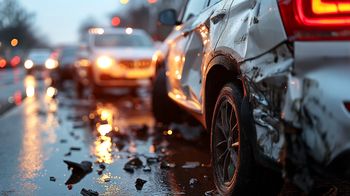 Zderzenie samochodów osobowych w Osówcu w pow. bydgoskim. 6 osób trafiło do szpitala. Droga zablokowana