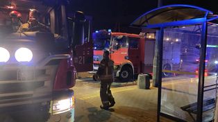 Radom: Pożar u zbiegu ulic Słowackiego i Ciemnej. Akcja strażaków