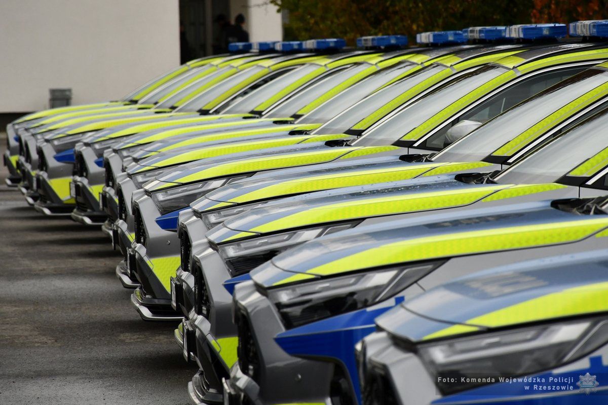 Policja ma nowe radiowozy. Pierwsze sztuki w takiej wersji