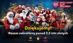 Wzrosła oglądalność Mikołajkowego Bloku Reklamowego w Polsacie. Ponad 2,2 mln widzów dla chorych dzieci
