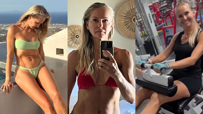 Ewa Tylecka wytrwale pracuje nad sylwetką