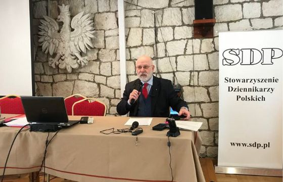 Maciej Świrski na zjeździe SDP: "My się na pewno nie zgodzimy na likwidację Biełsatu"