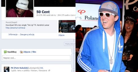 Kukulski pisze do 50 Centa! "CHECK THIS HOT SHIT!!!"