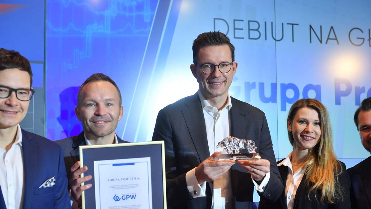 Grupa Pracuj zadebiutowała na warszawskiej giełdzie