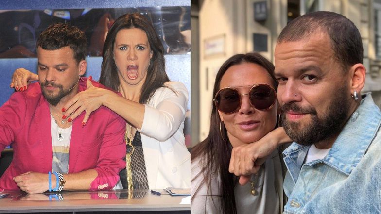 Michał Piróg udostępnił zdjęcie z Kingą Rusin