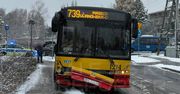 Józefosław: Kierujący Audi uderzył w autobus miejski