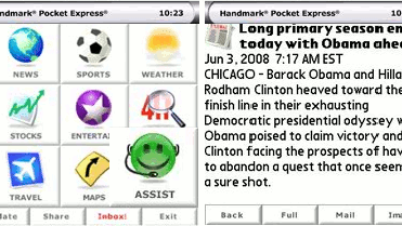Pocket Express – aktualności w telefonie 1