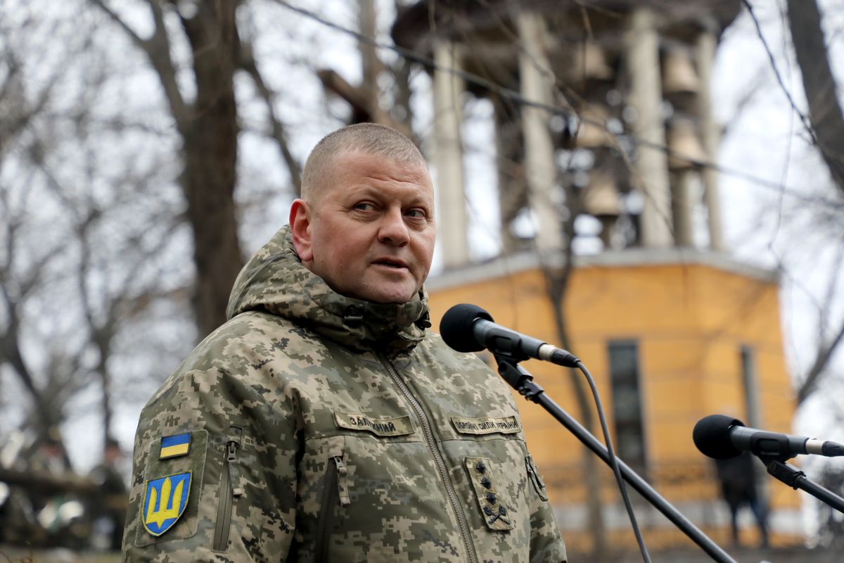Za sukcesami Ukraińców stoi naczelny dowódca sił zbrojnych Ukrainy Wałerij Załużny 