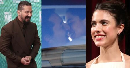 Shia LaBeouf i Margaret Qualley namiętnie całują się na lotnisku. Co z oskarżeniami FKA Twigs?