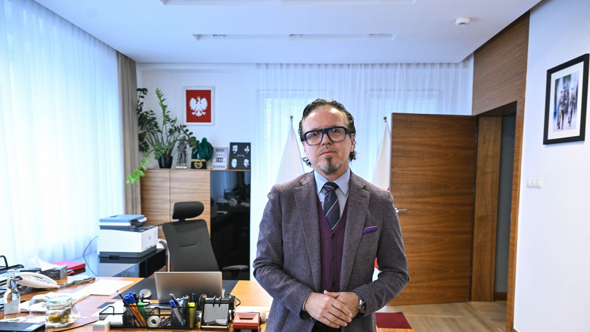 Minister aktywów państwowych Wojciech Balczun