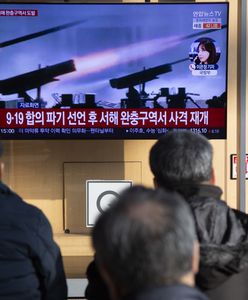 Grad pocisków w stronę wód Południa. Salwa z Korei Północnej