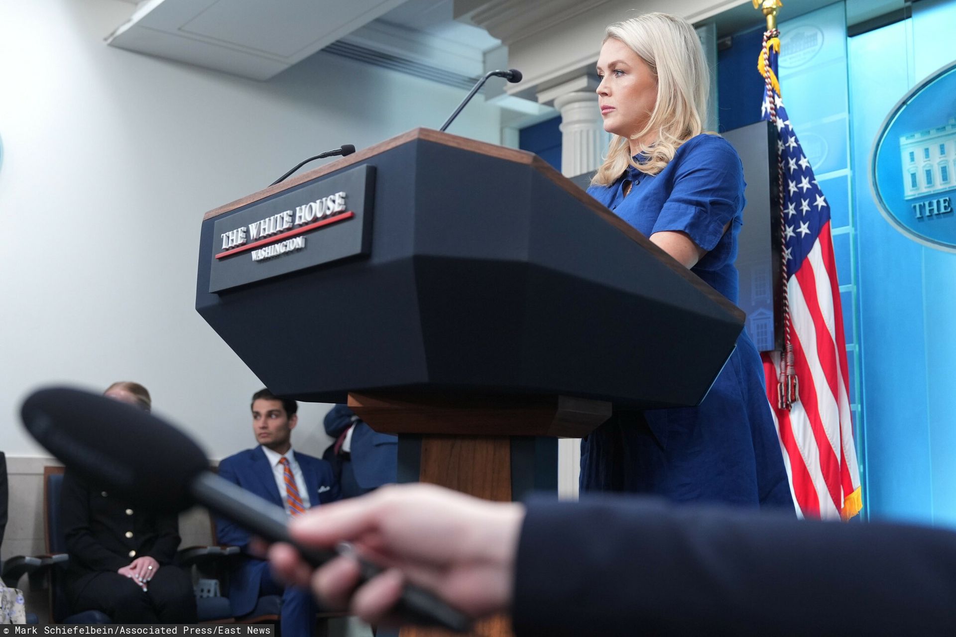 Jest reakcja Białego Domu na zamknięcie cieśniny