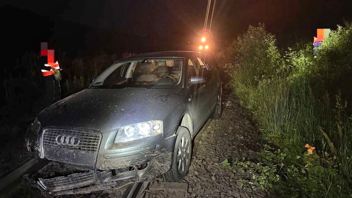 Porzucony samochód stanowił zagrożenie