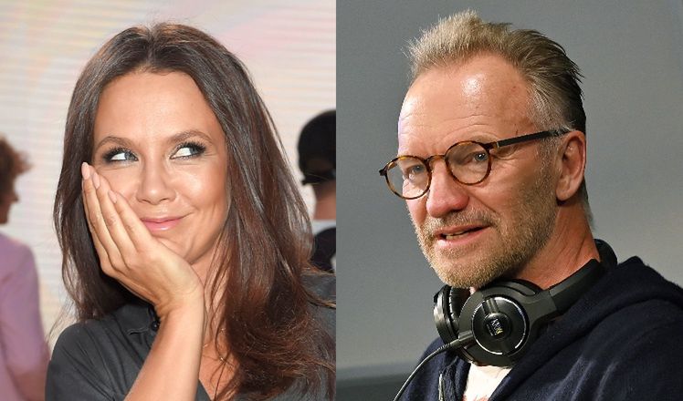 Kinga Rusin dziękuje Stingowi