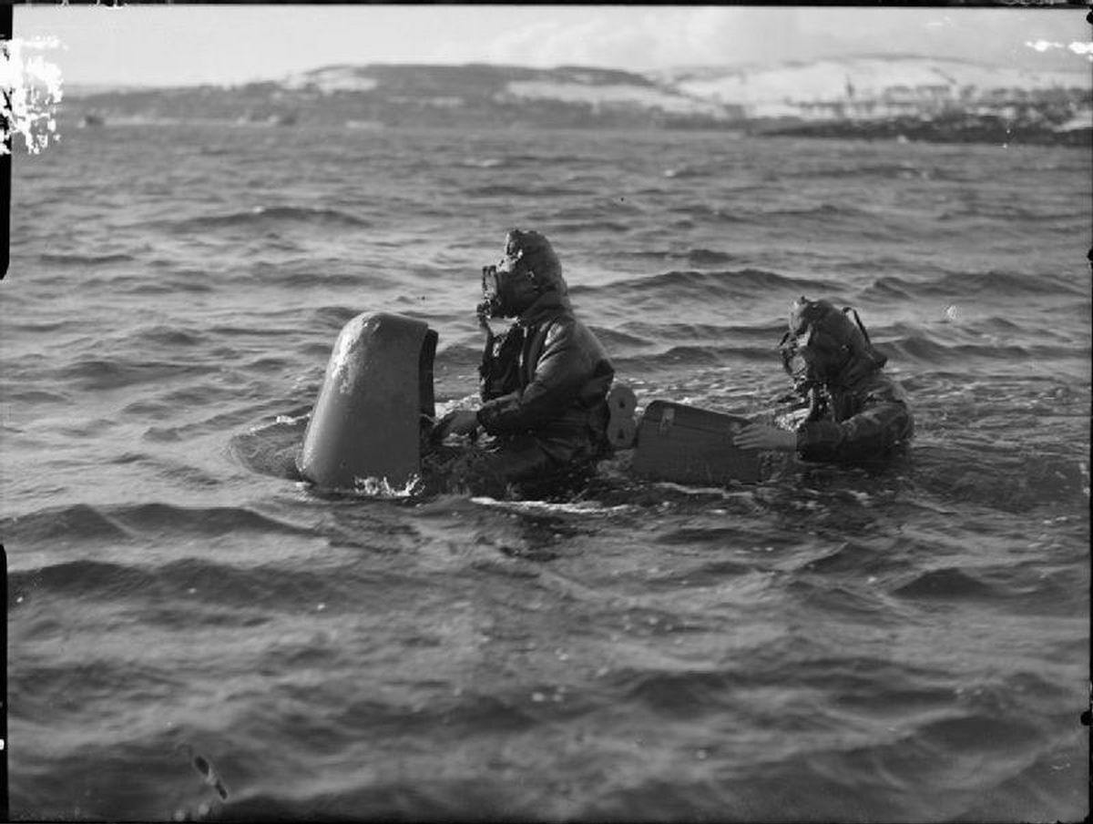 Chariot - brytyjska żywa torpeda z czasów II wojny światowej