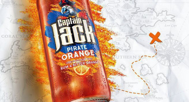 Captain Jack wprowadza nowość o smaku rumu i pomarańczy