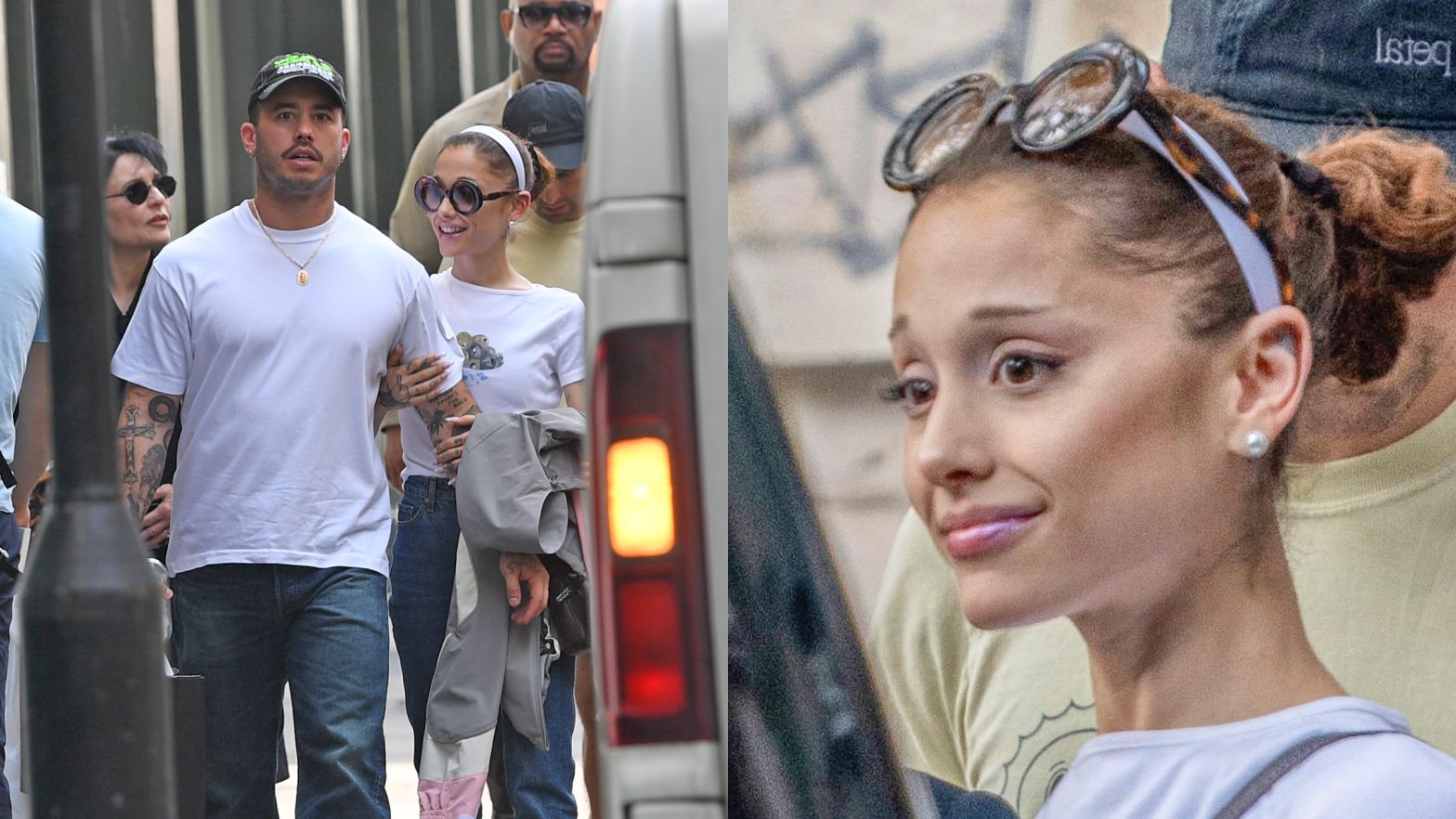 Ariana Grande i Ricky Alvarez na mieście 