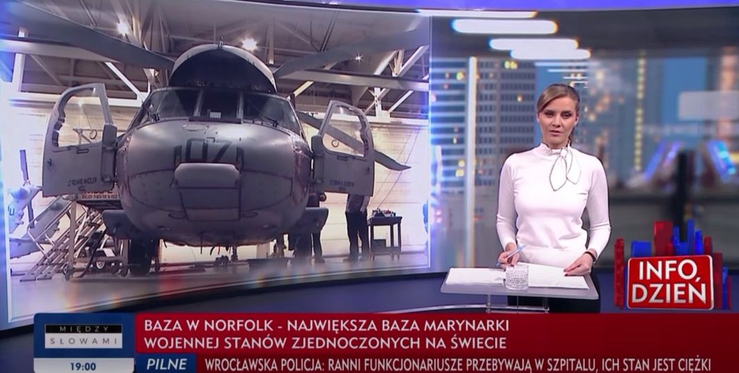 Elżbieta Żywioł w TVP Info