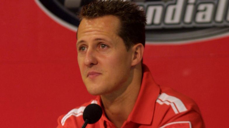 Schumacher's first public appearance: Attends daughter's wedding