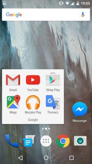 Interfejs Moto X Play