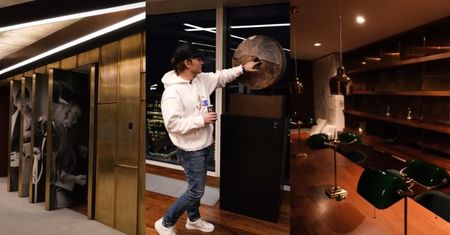 Tak wygląda apartament Rafała Zaorskiego za 23 MILIONY ZŁOTYCH: złote ściany, widok na panoramę Warszawy oraz eleganckie meble (ZDJĘCIA)