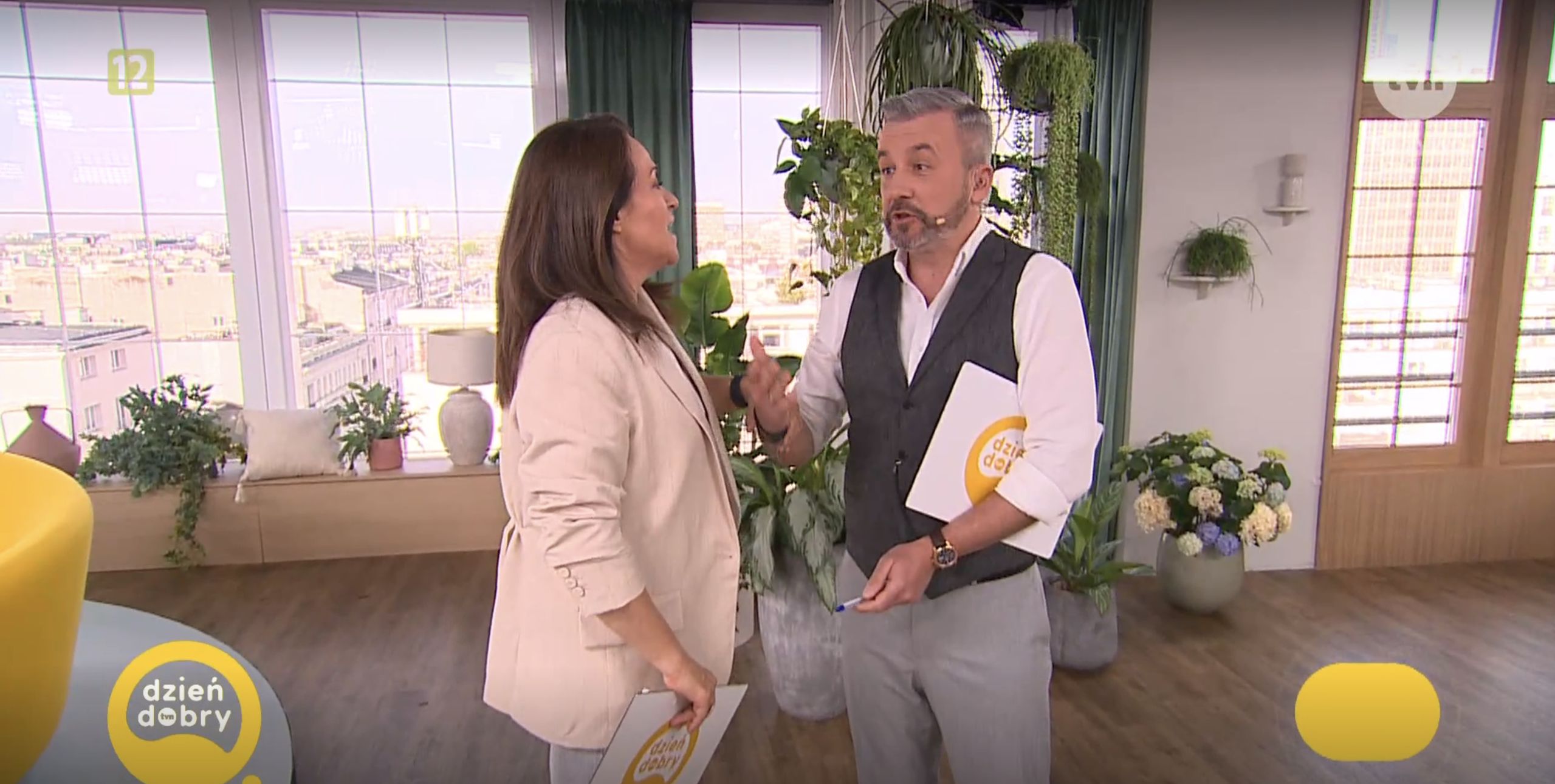 Krzysztof Skórzyński zirytował Ewę Drzyzgę. "Dzień dobry TVN"