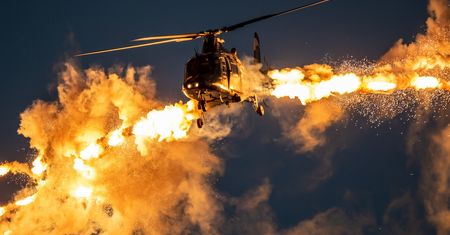 Epickie ewolucje śmigłowców Mi-8 oraz Mi-24 w walce o ukraińskie niebo