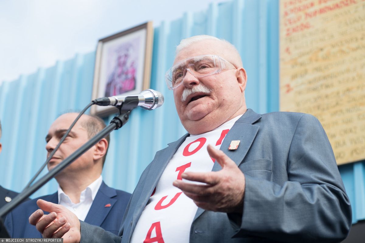 Białoruś. Były prezydent Lech Wałęsa skomentował protesty na Wschodzie