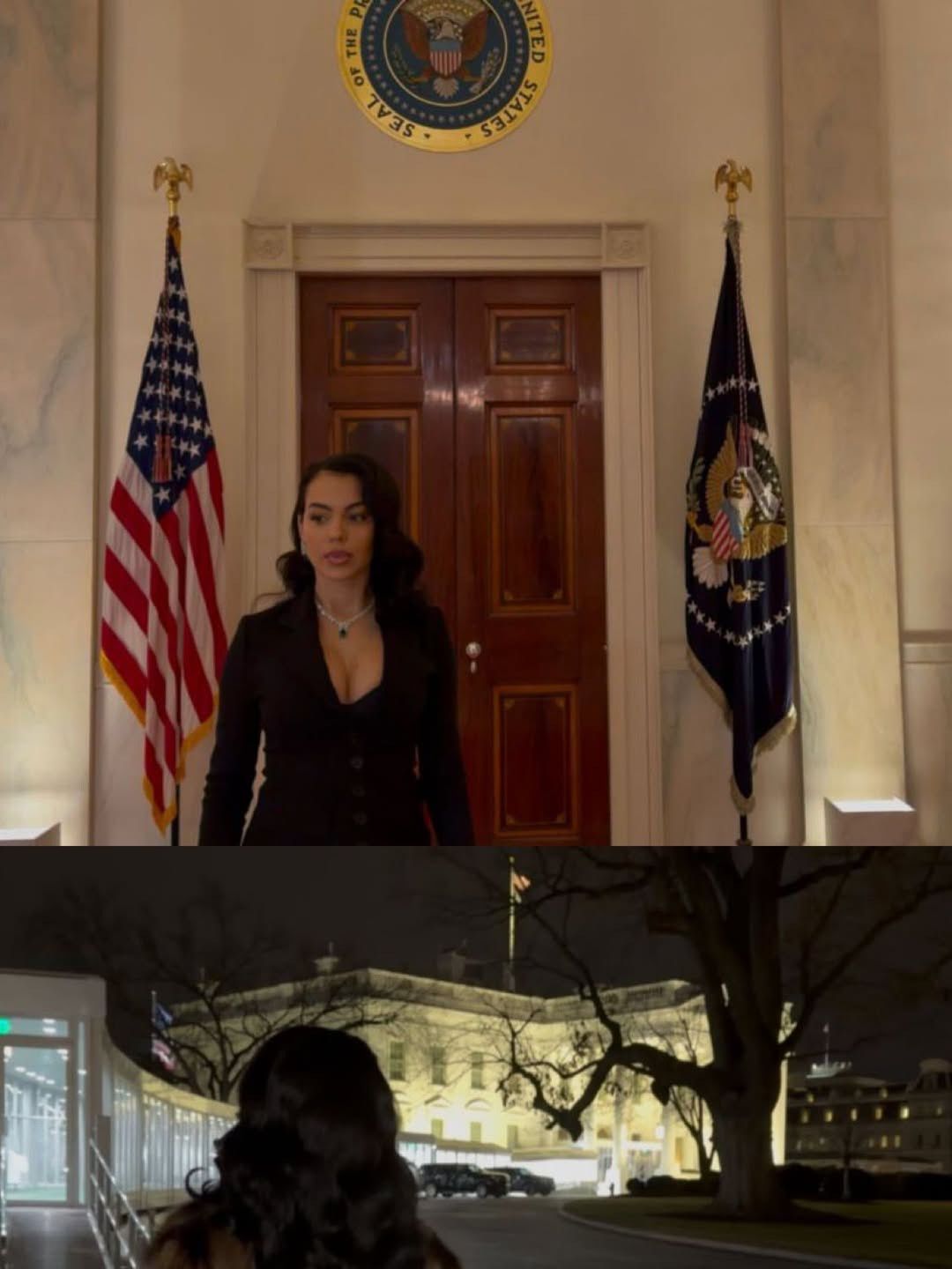 Georgina Rodriguez na premierze filmu "Melania"