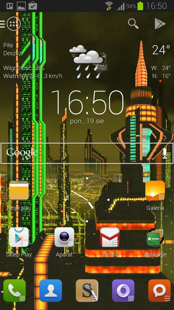 Space City Live Wallpaper