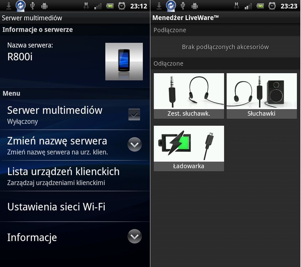 Sony Ericsson Xperia PLAY - test cz. 2 [oprogramowanie] 10