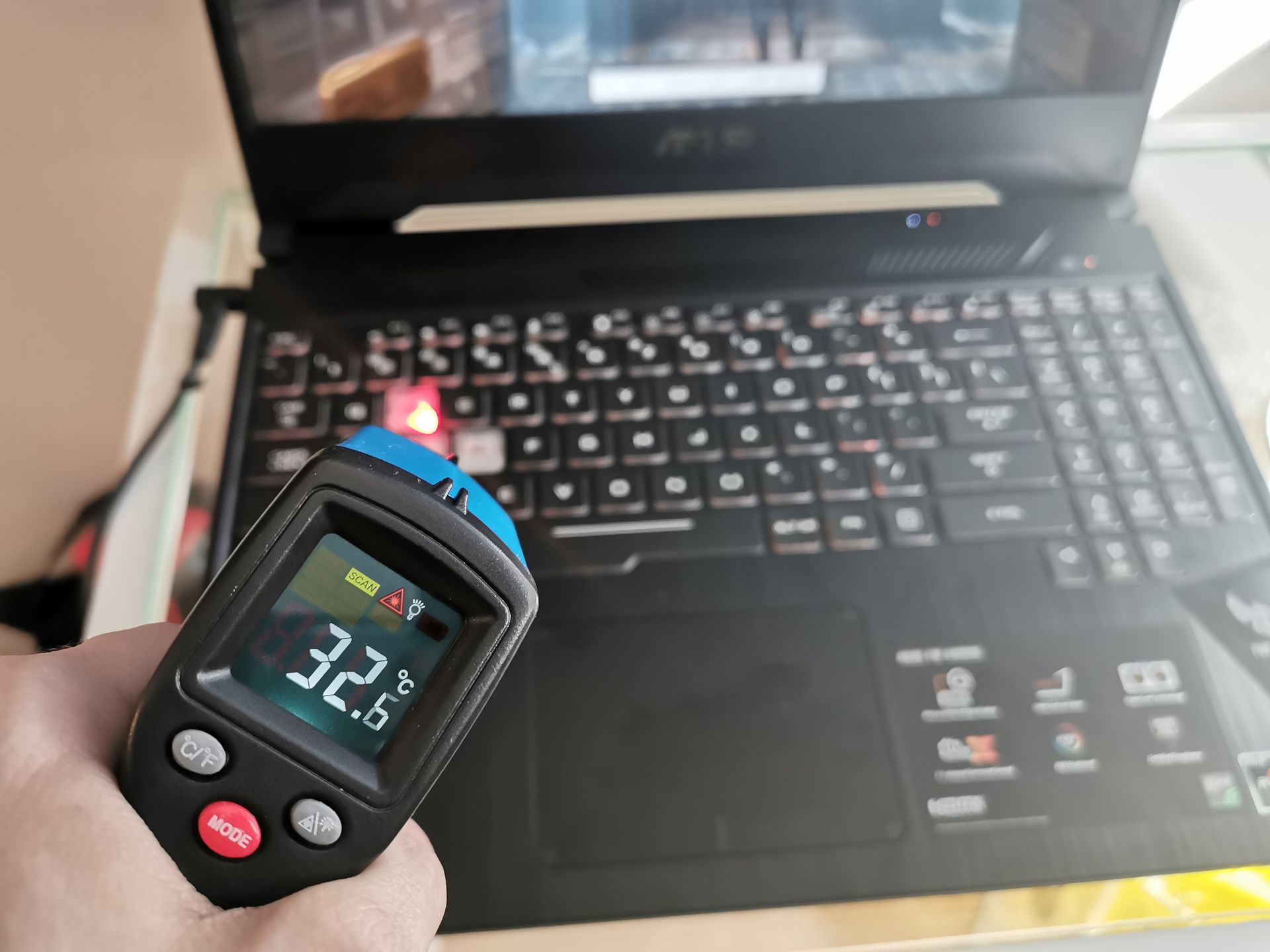ASUS TUF Gaming FX505DU – test. Laptop dla graczy z procesorem AMD i grafiką Nvidii 6