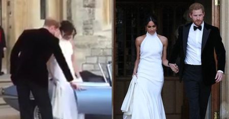 Tak wyglądała DRUGA SUKNIA ŚLUBNA Meghan! Będzie bawić się w niej na weselu (FOTO)