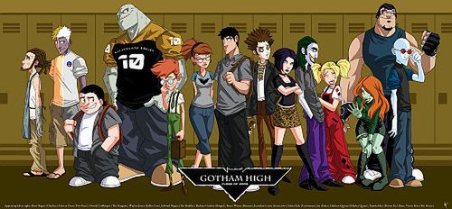 Liceum Gotham City [foto]