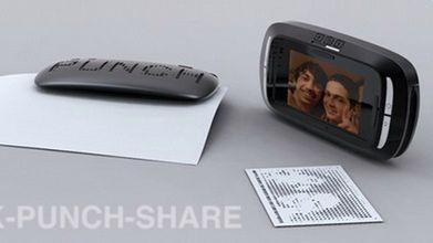 "Walnięta" kamero-drukarka 1