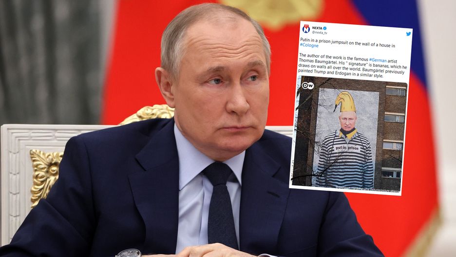 Putin mural