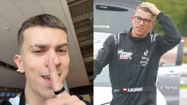 Kacper Błoński utknął na lotnisku. Psioczy na linie lotnicze