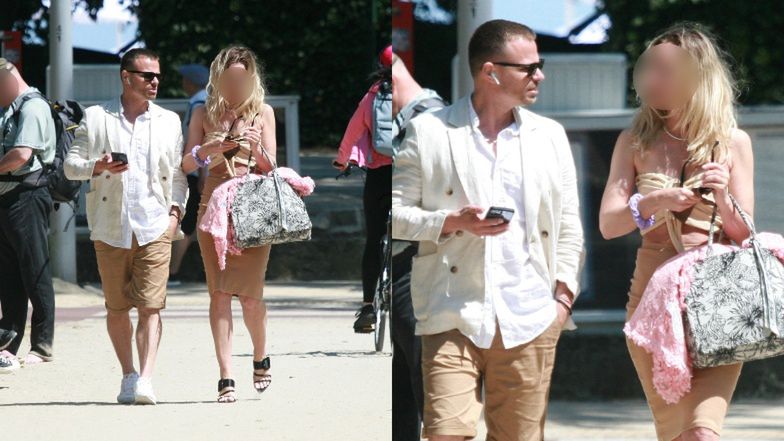 Marcin Hakiel relaksuje się w Sopocie wraz z ukochaną