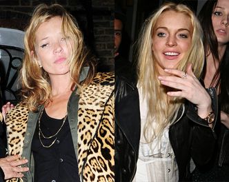 Lohan zagra... Kate Moss!