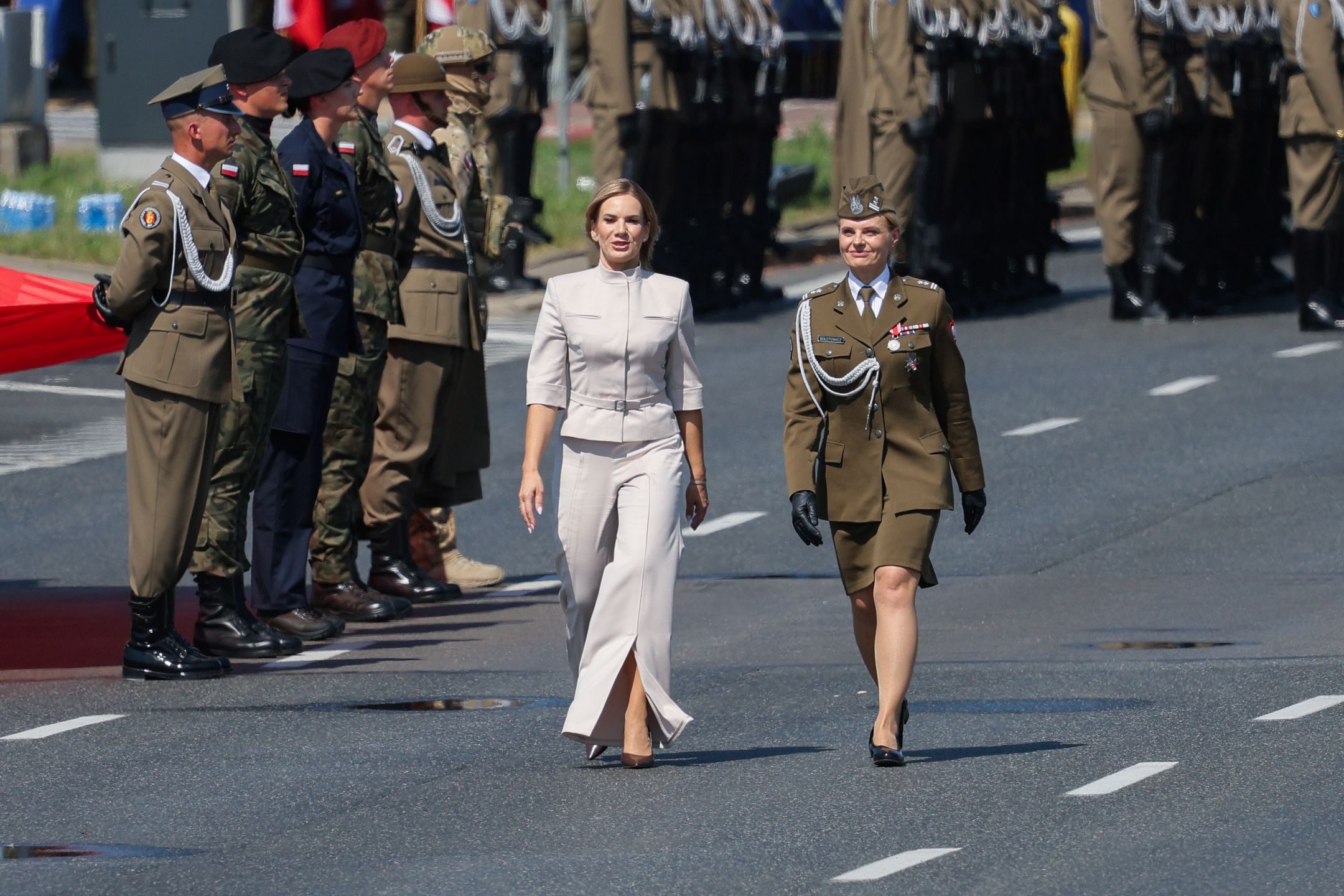 Marta Nawrocka i Dorota  Bołotowicz