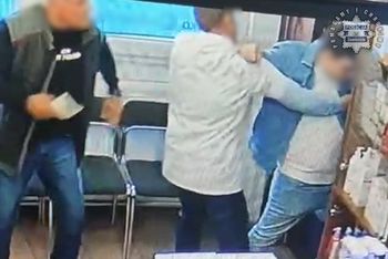 22-latek z nożem w aptece w Łazach. Został zatrzymany