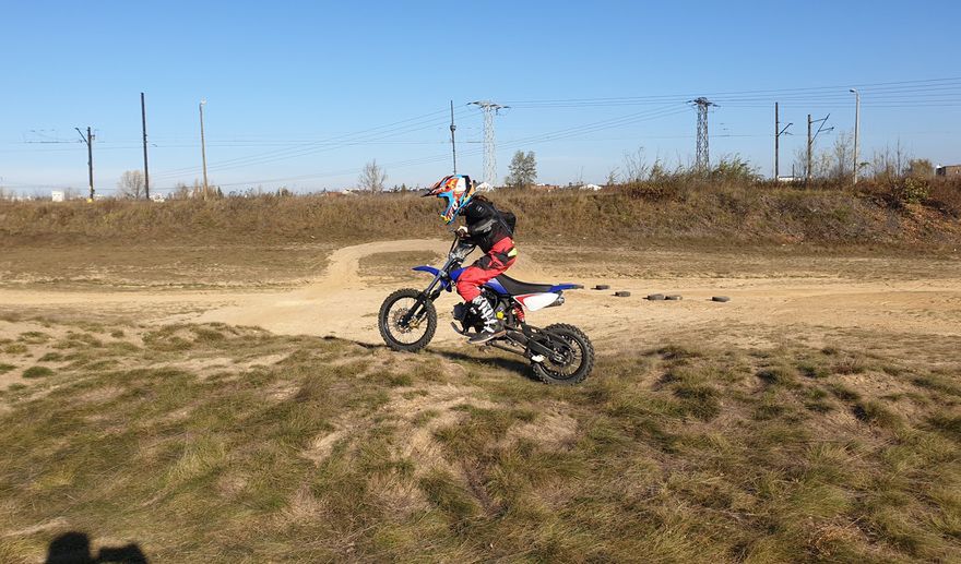 Szkolenie motocross dla dzieci.
