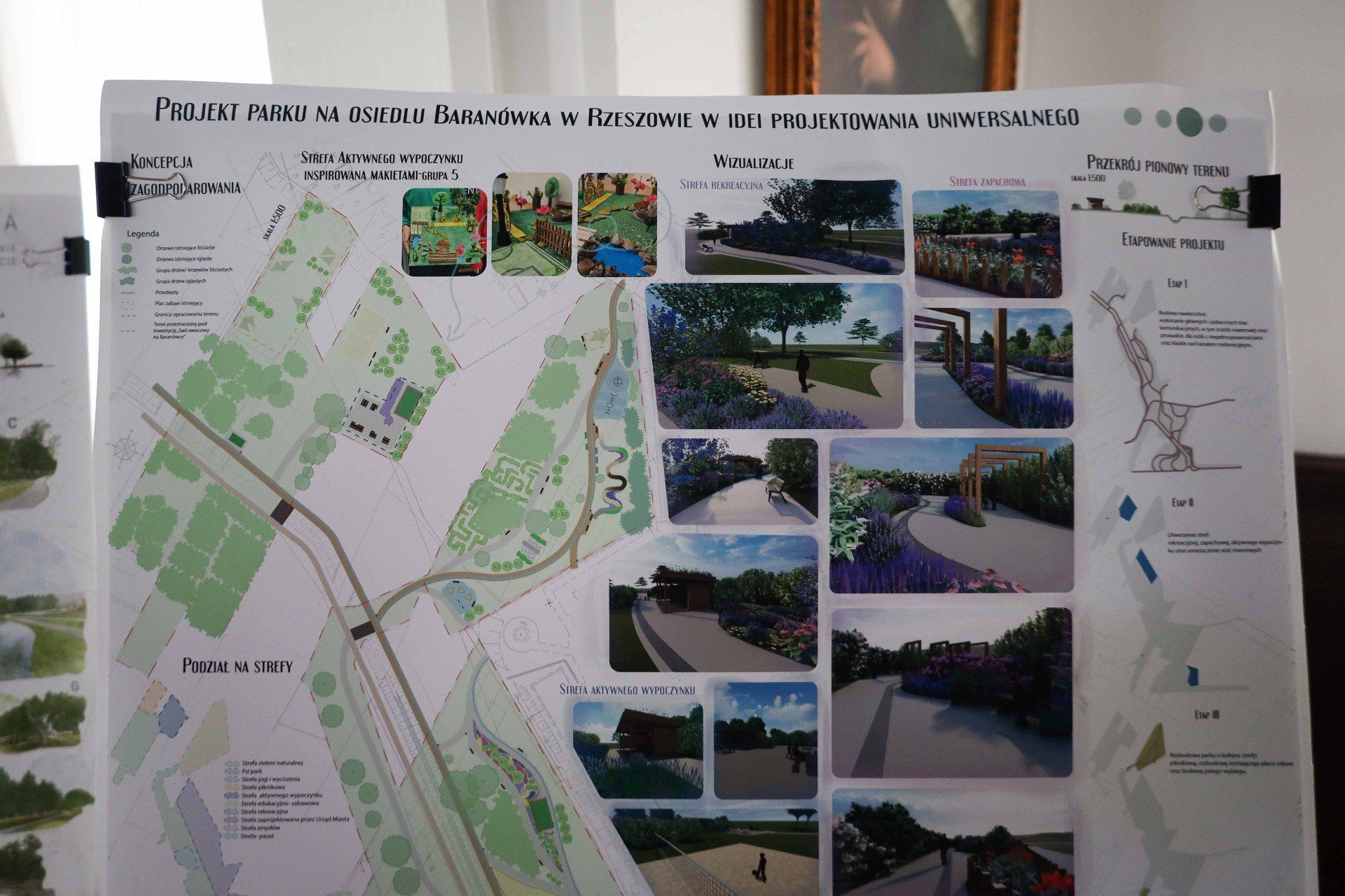 Projekty studentów Uniwersytetu Rzeszowskiego będą wykorzystane do zagospodarowania zielonego obszaru na os. Baranówka IV.