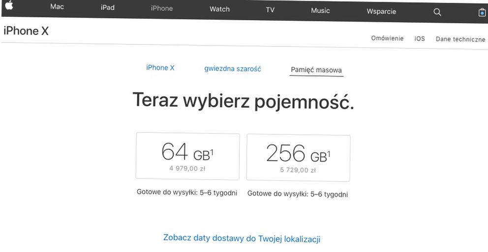 iPhone X - dostępność w Polsce pozostawia wiele do życzenia. Nie wszyscy chętni dostaną swoje telefony w pierwszym terminie 2