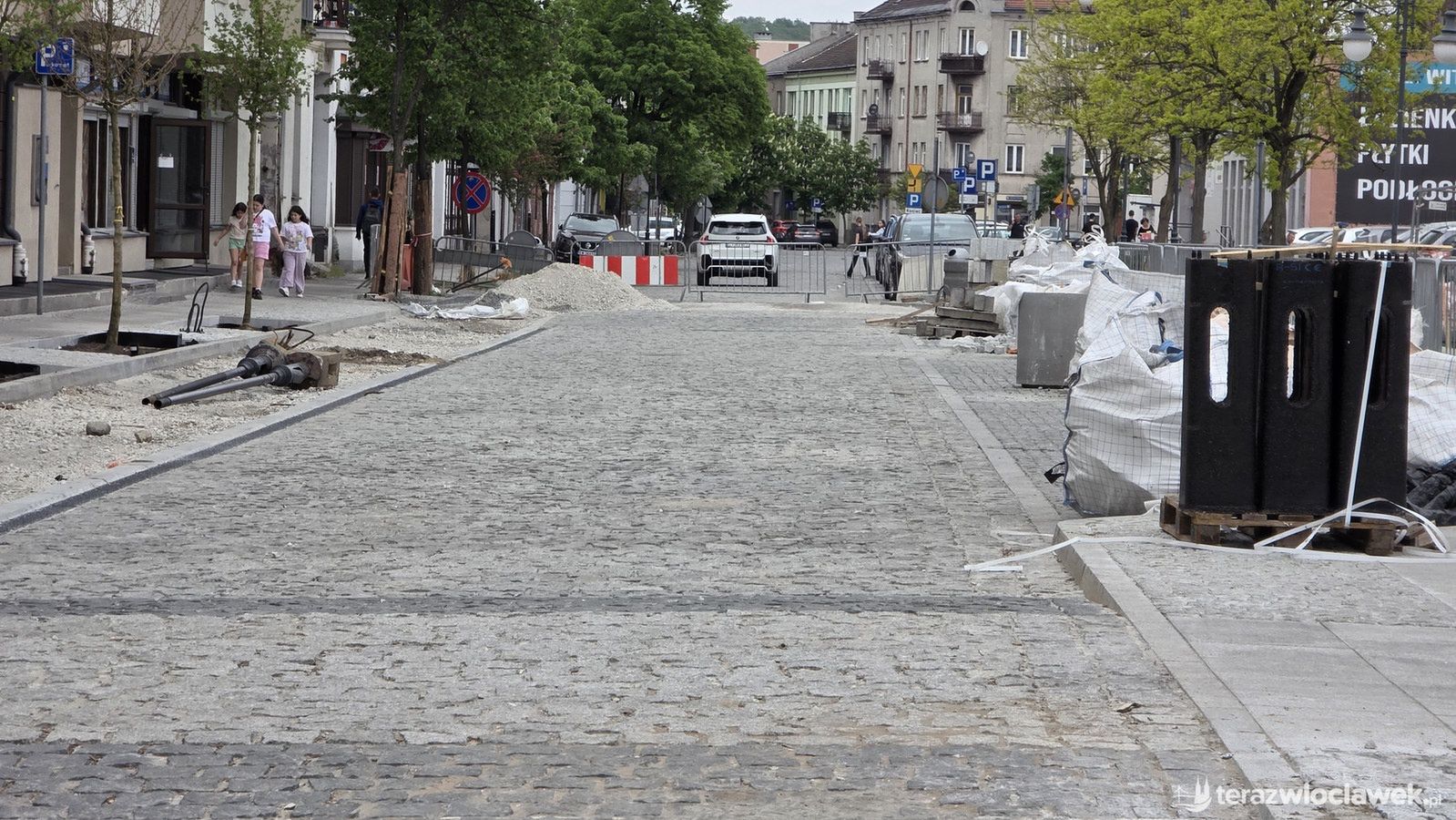 Zielone tereny Śródmieścia miasta Włocławek 07-05-2026