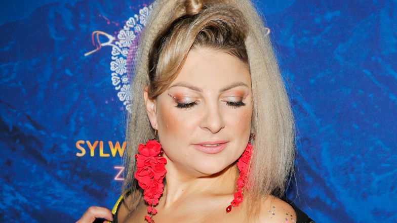 Magdalena Narożna kusi na pokuszenie w prześwitującej sukience
