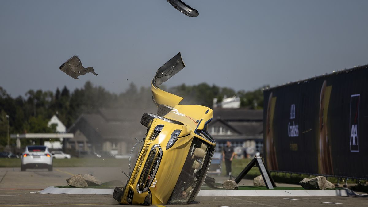 Francuski ubezpieczyciel testował elektryki na torze w Zurychu