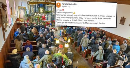 Proboszcz wciąż nieobecny. Nie ma kto odprawić mszy w kościele