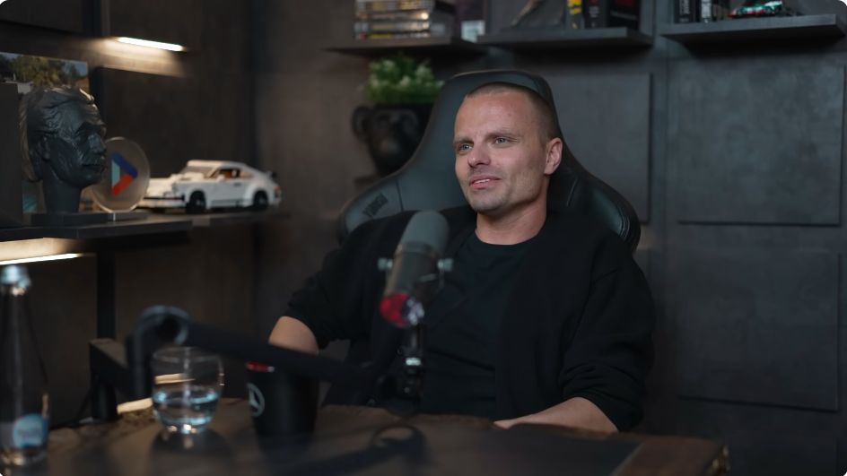 Marcin Hakiel u Żurnalisty